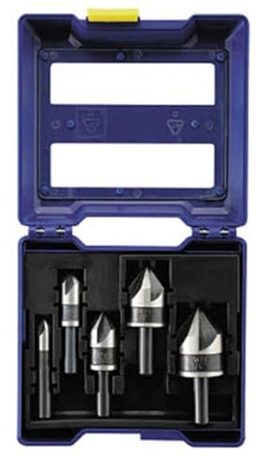IRWIN Metal Countersink Drill Bit Set 5 Piece 1877793
