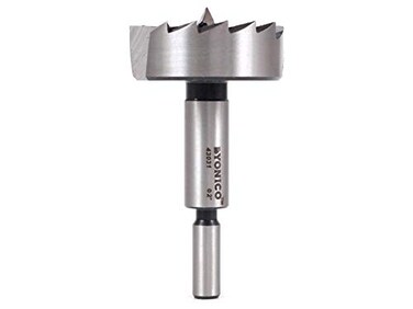 Yonico YONICO 43031S 2Inch Diameter Steel Forstner Drill Bit 38Inch Shank