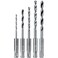 Makita B59243 5 Pc Assorted SDSPlus Drill Bit Set Metal Wood