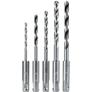 Makita B59243 5 Pc Assorted SDSPlus Drill Bit Set Metal Wood