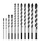 amoolo Masonry Drill Bits Set11 PiecePremium Concrete Drill Bit Set for Tile Brick Cement Concrete Glass Plastic CINDERBLOCK Wood etc
