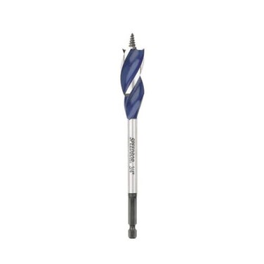 IRWIN SPEEDBOR Tri Flute Wood Drill Bit 15163041018 Black