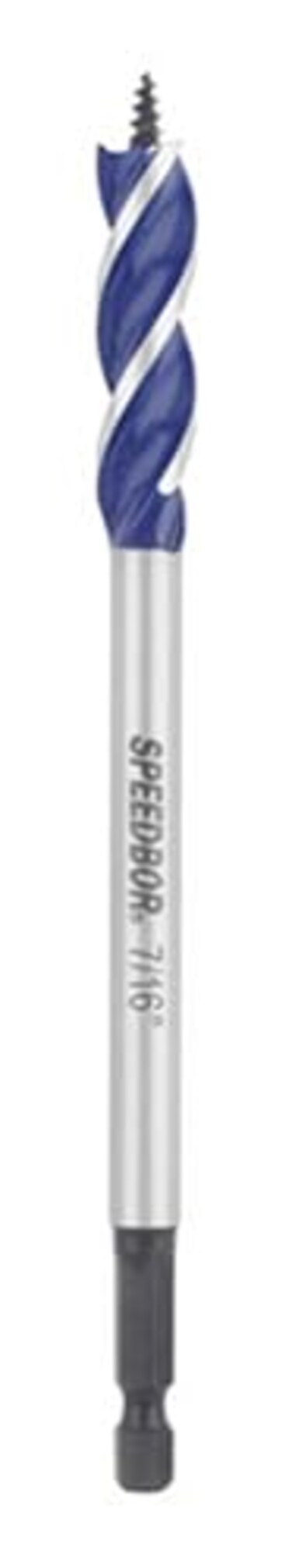 IRWIN SPEEDBOR Tri Flute Wood Drill Bit 7163041015 Black