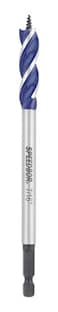 IRWIN SPEEDBOR Tri Flute Wood Drill Bit 7163041015 Black