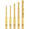DEWALT Impact Ready Titanium Nitride Coated Drill Bit Set 5pc DD5155