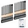 toolant Toolant Impact Allen Wrench Drill Bit Set 20pcs Metric SAE 14 HexShank S2 Steel Hex Bits CNC Machined Tips with Magnetism 4 Long with Storage Box