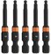 Railer BallEnd Hex 3mm Impact Driver Bit Allen Wrench Drill Hex Bits 14 Quick Release S2 Steel 2 inch 3mm BallEnd Hex Bits 5 Pack