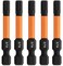 Railer Hex 316 Impact Driver Bit Allen Wrench Drill Hex Bits 14 Quick Release S2 Steel 2 inch 316 Hex Bits 5 Pack