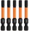 Railer Hex 316 Impact Driver Bit Allen Wrench Drill Hex Bits 14 Quick Release S2 Steel 2 inch 316 Hex Bits 5 Pack