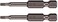 VEGA Industries VEGA 532 HEX Tamper Proof 2 Inch Security Bits Professional Grade Inch Hex Shank HEX 532 Security Bits 150HT1064A2 Pack of 2