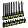 InPower 24 PCS Security Bit Set S2 Steel Tamper Proof Star Bits Set 1 and 3 Long Drill Bit with Bit Holder T5 T40 Includes T20 and T25 Torx Bit