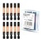 toolant 6mm Impact Hex Bits Set 10pcs 14 HexShank Allen Wrench Drill Bit SetS2 Steel CNC Machined Tips with Magnetism 2 Long with Storage Box