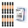 toolant 6mm Impact Hex Bits Set 10pcs 14 HexShank Allen Wrench Drill Bit SetS2 Steel CNC Machined Tips with Magnetism 2 Long with Storage Box