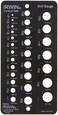 IRWIN Drill Bit Gauge 116to12Inch 29Hole 12092