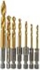 DEWALT Drill Bit Set Impact Ready Titanium Nitride Coated 7Piece DD5157
