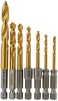 DEWALT Drill Bit Set Impact Ready Titanium Nitride Coated 7Piece DD5157