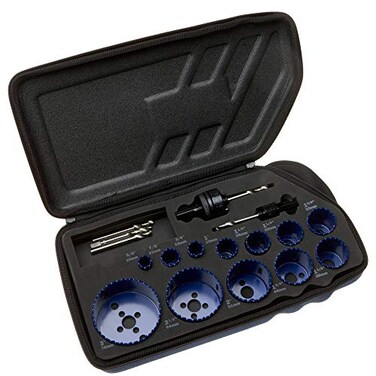 IRWIN Irwin Tools Hole Saw Kit 17Piece 3073004 Black