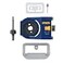 IRWIN Tools Door Lock Installation Kit BiMetal 3111002 Blue