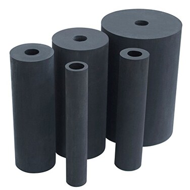 POWERTEC OS1000004 Oscillating Sander Rubber Drum 5Piece Set for Drill or Drill Press w 34 1 112 2 3
