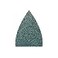 Fein Finger Sanding Sheets with Hook Loop Attachment Wood Metal Plastic Application Aluminum Oxide Fully SyntheticResin Bonded 120 Grit 20Pack 63717188011