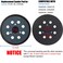 Tockrop 5 Inch 8 Hole Replacement Sander Pad for DeWalt Sander 5 Hook Loop Sanding Backing Pad for DW420K DW421K DW423K DW426K D26453K D26451 Orbital Sander
