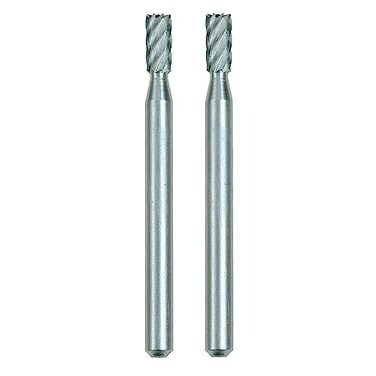Dremel 194 Rotary Tool Accessory Carving Bit Perfect for Wood Plastic and Soft Metals Silver