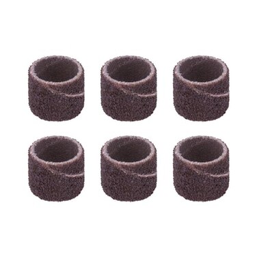 Dremel 408 12Inch Sander Bands Coarse 6 Pack Rotary Tool Accessory