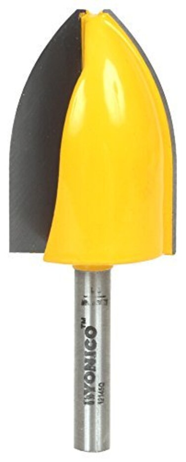 Yonico YONICO Router Bits Raised Panel Vertical Cove 14Inch Shank 12145q