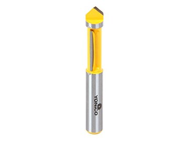 Yonico YONICO Router Bits Pattern Bit Panel Pilot Trim 114Inch X 12Inch Diameter 12Inch Shank 14175