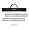 POWERTEC 71550 55 Track Saw Guide Rail Kit for Makita or Festool Includes 2 Guide RailsProtective Guide Rail BagRail Connectors