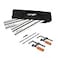 EVOLUTION Evolution ST1400G2 55 Circular Saw Guide RailTrack Universal Fit Makita Bosch Festool Triton Metabo 5546ft 14m Includes SelfAligning Bars 2x Track Clamps Hex Key Carry Bag
