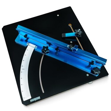 POWERTEC 71403 Table Saw Crosscut Sled Woodworking Jig and Hardware Kit for Precise Cuts