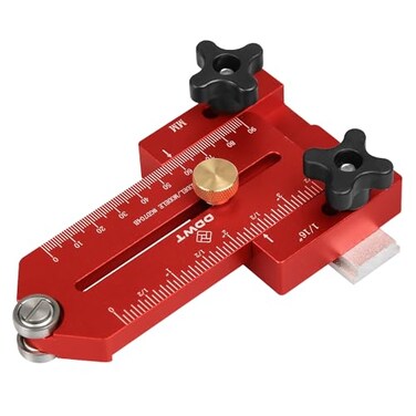 OIXXAF Extended Thin Rip Jig Table Saw Jig Guide for Repeat Narrow Strip Cuts Works with Table Saw Router Table Band Saw Extended Version
