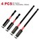 GEINXURN Geinxurn 4PACK Torsion Impact Bit Holder Muliti Size3 6 Extension Locking Socket Drill Bit Holder S2 Alloy Steel Hex Shank QuickChange Drill Bit Guide