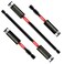 GEINXURN Geinxurn 4PACK Torsion Impact Bit Holder Muliti Size3 6 Extension Locking Socket Drill Bit Holder S2 Alloy Steel Hex Shank QuickChange Drill Bit Guide
