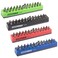 OEMTOOLS 24142 36 Piece Magnetic Hex Bit Holder Set 4 Pack Hex Bit Organizers Mounts to Metal Surfaces Non Marring Hex Bit Storage