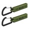 Railer Screwdriver Bit Holder Storage Organizer 10Hole Camo Green Bit Holder with Carabiner 2 Pack