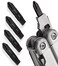 GALVANOX 4Pack Replacement Screwdriver Bits Designed for Leatherman MultiTools PhillipsFlat No12 Phillips Head and 316 Flat Head Tip DoubleEnded Flat Screwdriver Bits Hardened S2 Steel