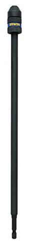 IRWIN Irwin Tools Drill Bit Holder Extension Impact Rated Quick Change 14Inch Shank 12Inch Length 1869517