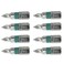 XMHF 14 Hex Shank PH0 25mm x 4mm Magnetic Phillips Screwdriver Bit 8Pcs