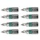XMHF 14 Hex Shank PH0 25mm x 4mm Magnetic Phillips Screwdriver Bit 8Pcs