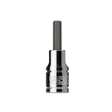 Capri Tools 30534 4 mm Hex Bit Socket 14Inch Drive Metric