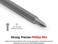 TEKTON 38 Inch Drive x 2 Long Phillips Bit Socket SHB11402