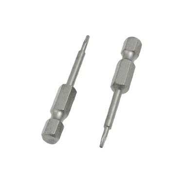 uxcell Magnetic Gray 13mm Point Model PH00 Torx Screwdriver Bits 2 Pcs
