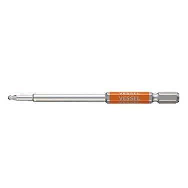 VESSEL GSBP025S Single Headed Ball Point Rigid Bit Opposite Side 01 x 39 inches 25 x 100 mm 1 Piece