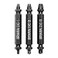 IRWIN 1876224 Impact Performance Series Grip DoubleEnded Screw Extractor Insert Bits 3Piece