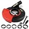 HERZO Universal Surface Grinding Dust Shroud for 7 Inch Angle Grinder Grinding Task