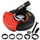 HERZO Universal Surface Grinding Dust Shroud for 7 Inch Angle Grinder Grinding Task