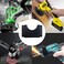 bjsdkff Angle Grinder Holder Tool Wall mount Bracket for Impact Wrench Wall Holder Angle Grinder Storage Rack for Angle Grinders Cutters Polishers etc2pcs