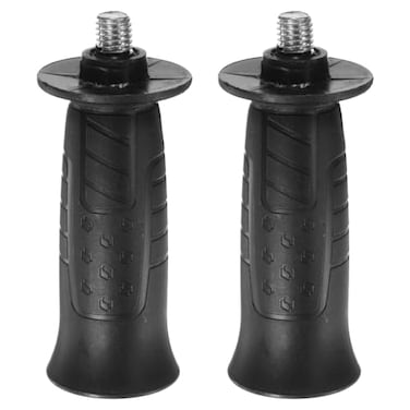 HARFINGTON 2pcs Angle Grinder Side Handle 10mm Thread 102mm Length Plastic NonSlip Angle Grinder Handle Replacement Auxiliary Sander Handle Tool